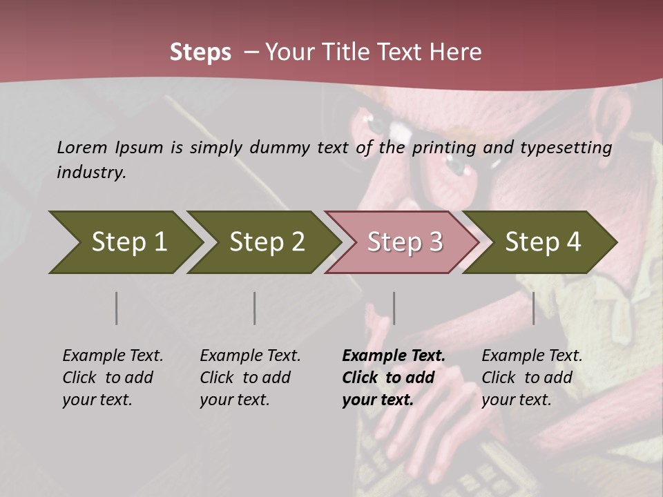 Background Box Art PowerPoint Template