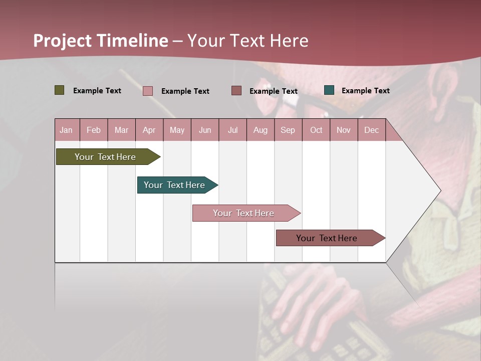 Background Box Art PowerPoint Template