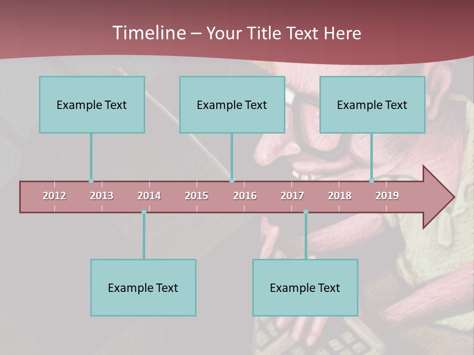 Background Box Art PowerPoint Template