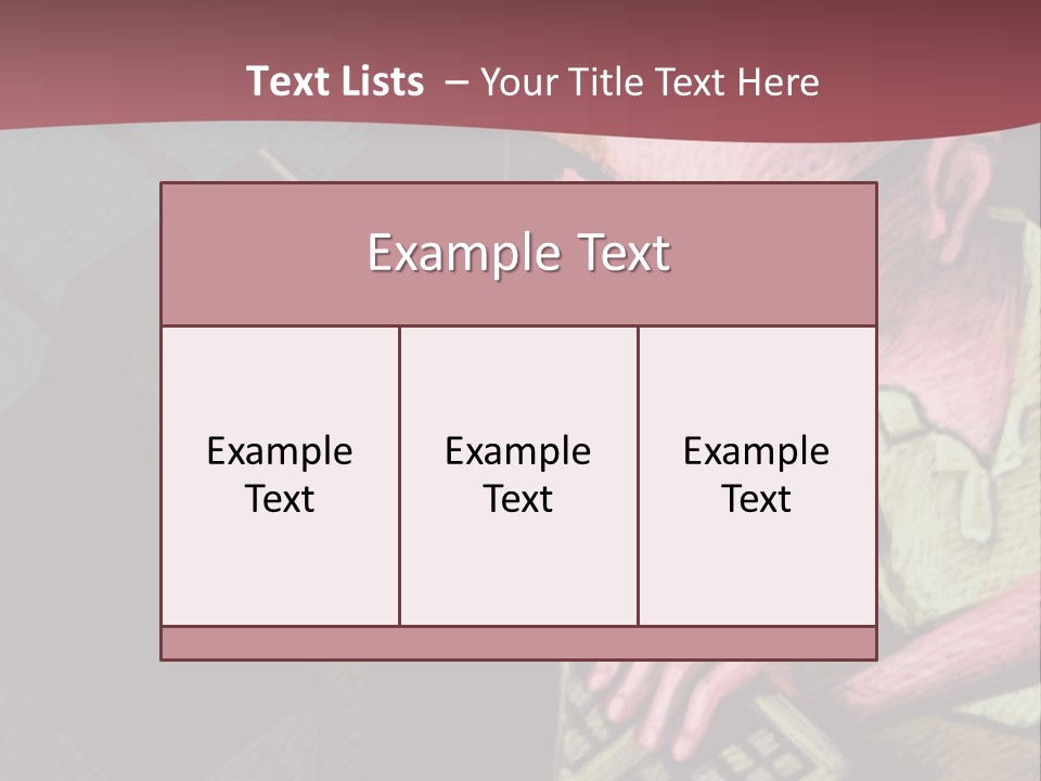 Background Box Art PowerPoint Template