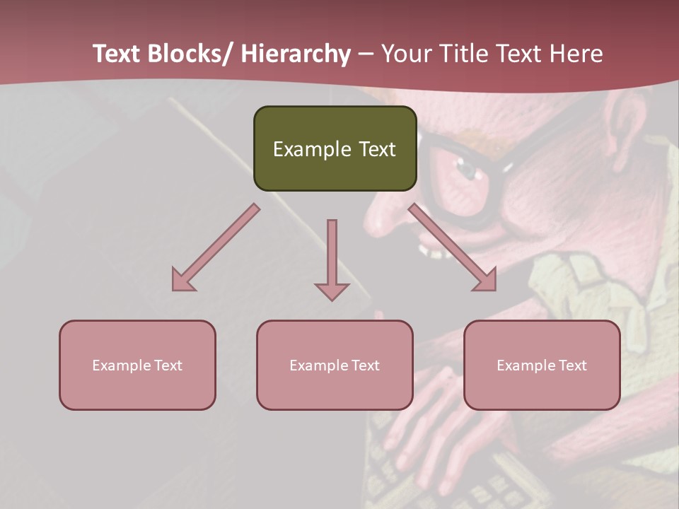 Background Box Art PowerPoint Template
