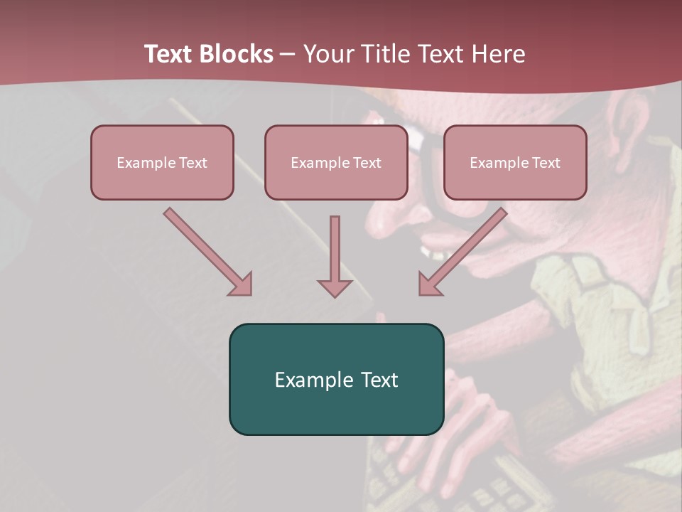 Background Box Art PowerPoint Template