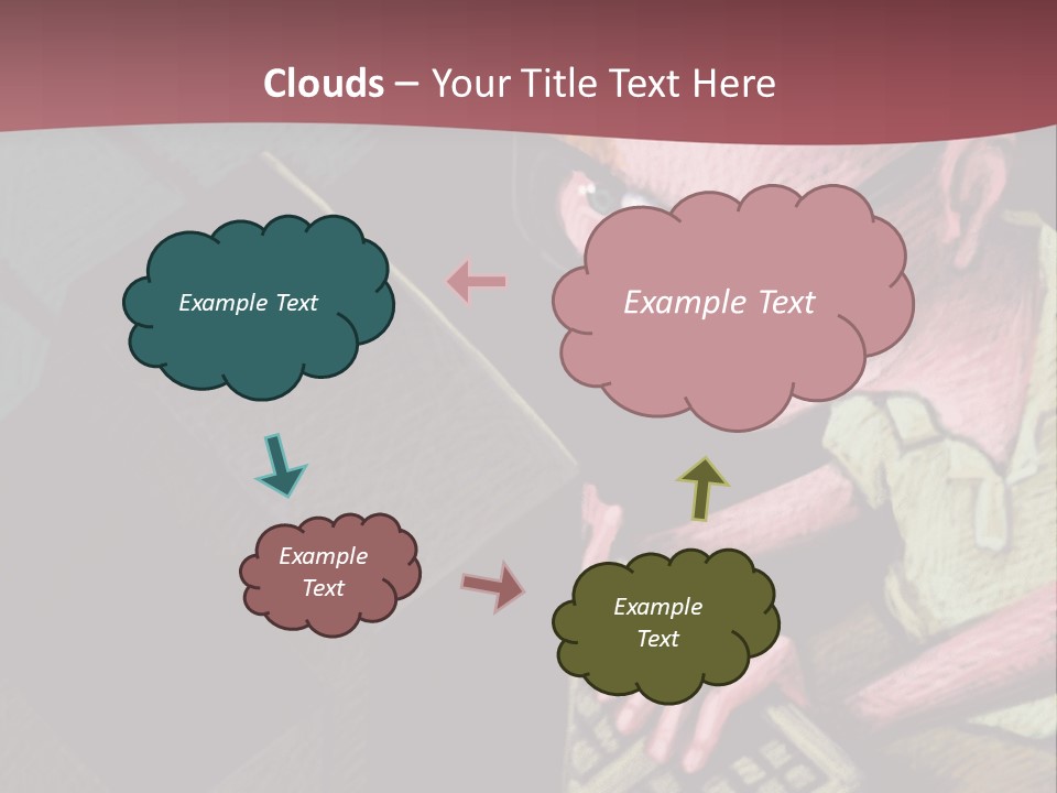 Background Box Art PowerPoint Template