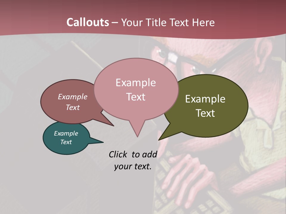 Background Box Art PowerPoint Template