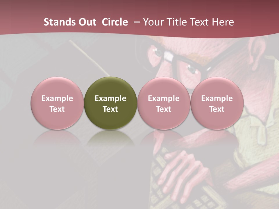 Background Box Art PowerPoint Template