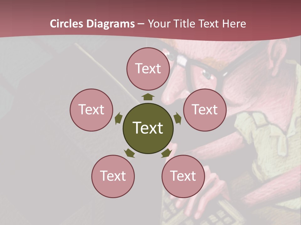 Background Box Art PowerPoint Template