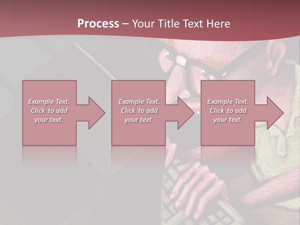 Background Box Art PowerPoint Template