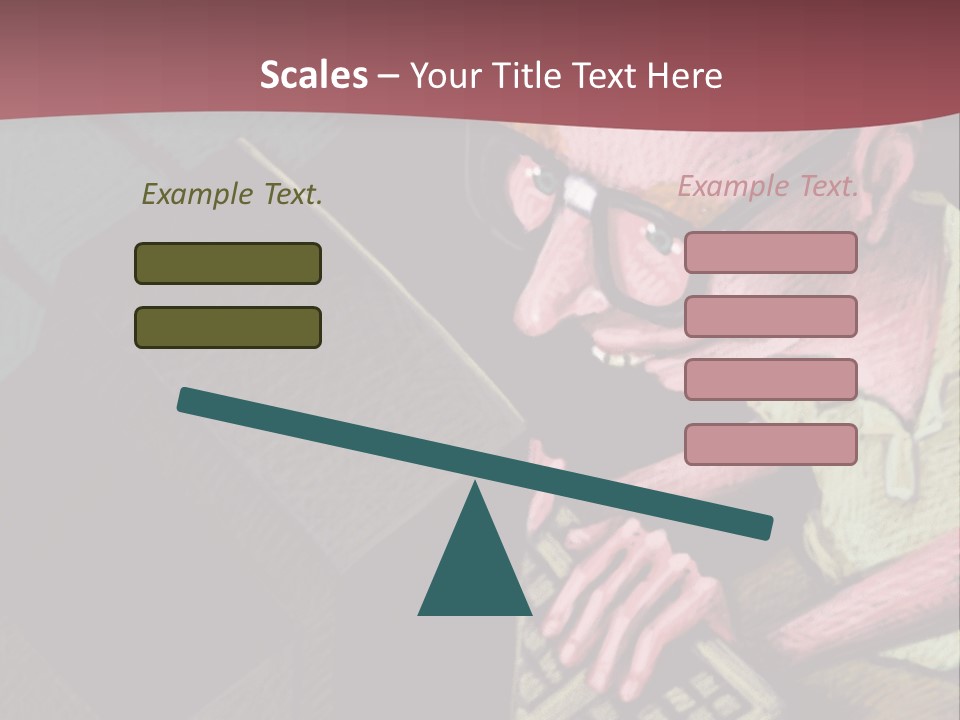 Background Box Art PowerPoint Template