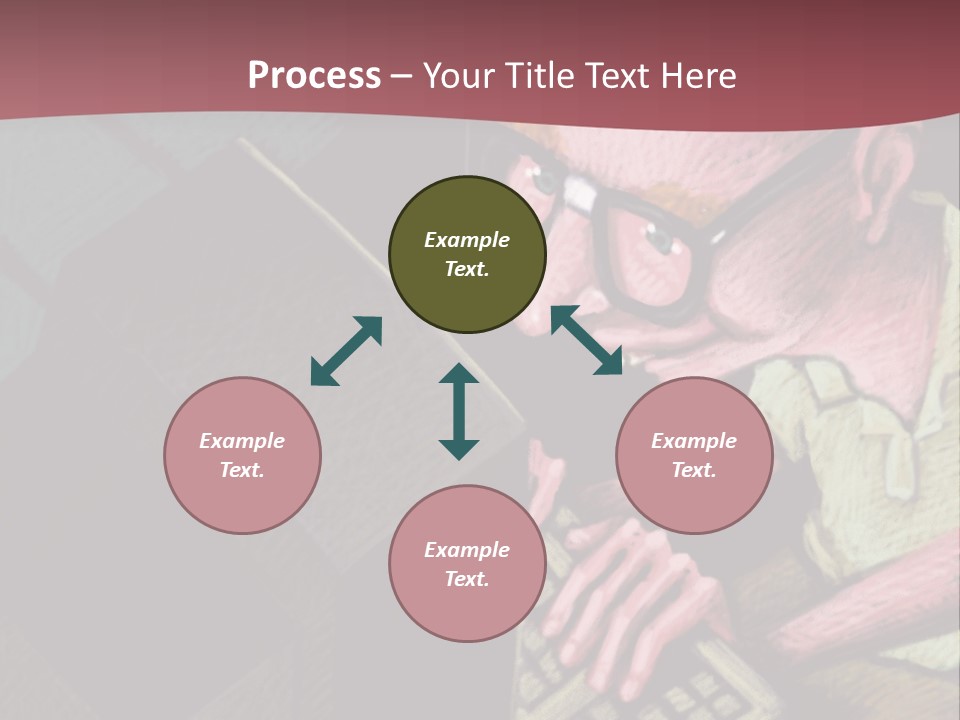 Background Box Art PowerPoint Template