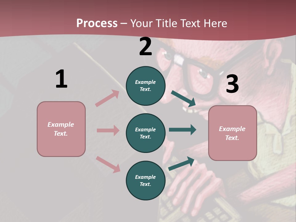 Background Box Art PowerPoint Template
