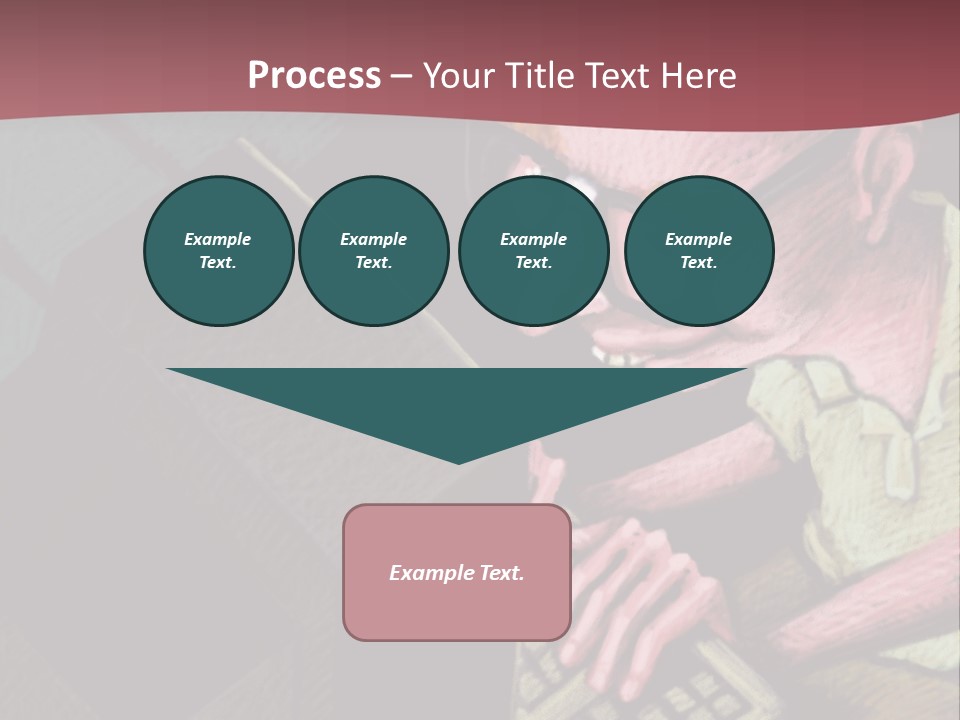 Background Box Art PowerPoint Template
