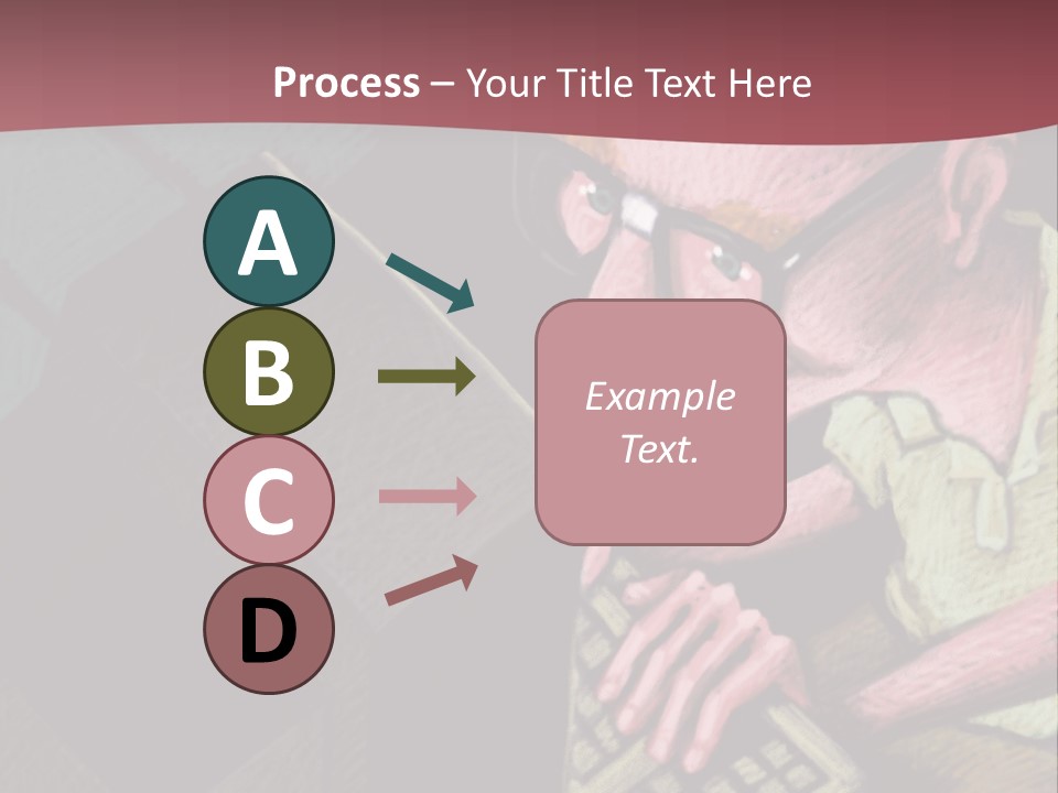 Background Box Art PowerPoint Template