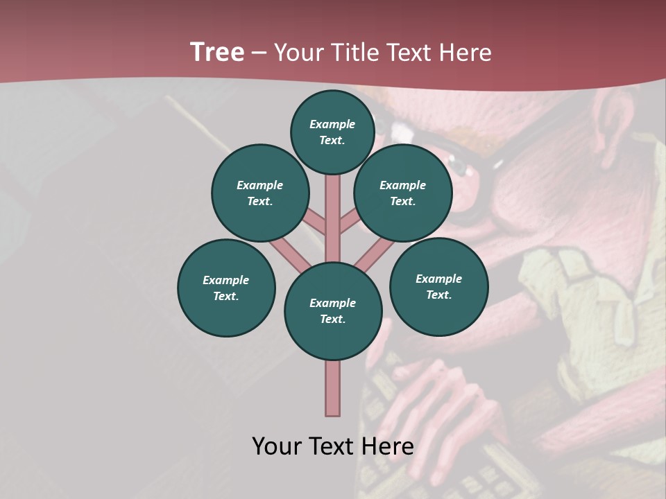 Background Box Art PowerPoint Template