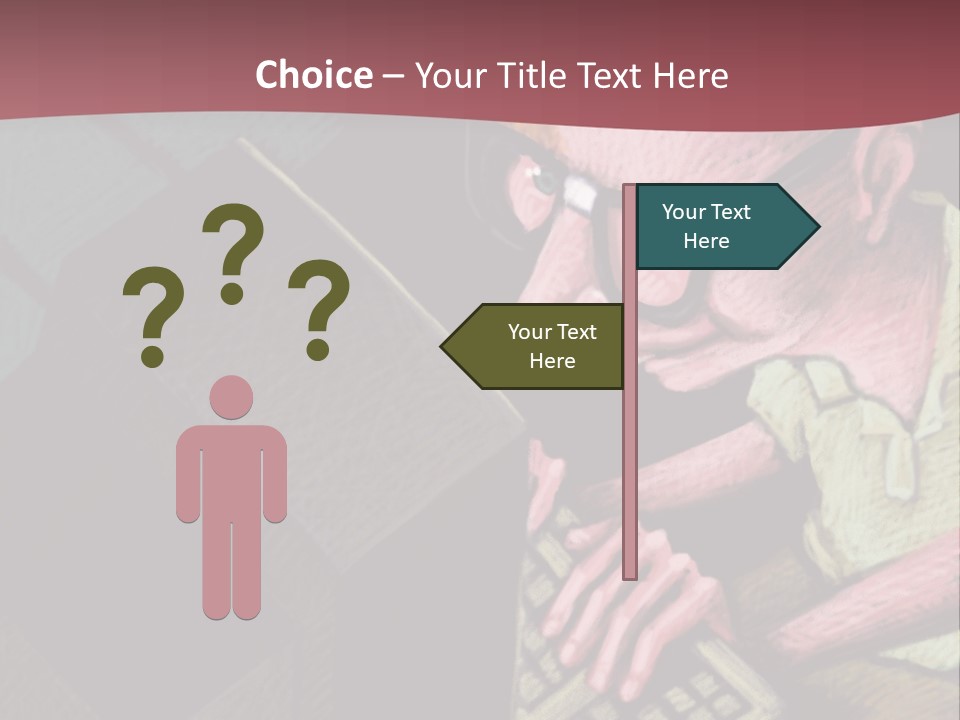 Background Box Art PowerPoint Template