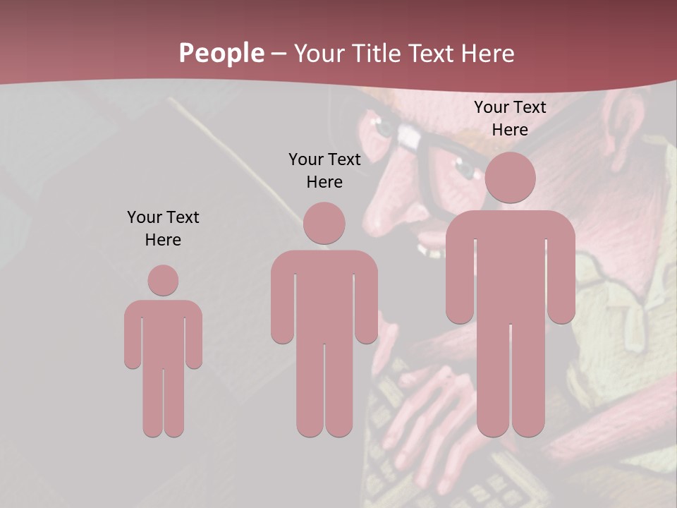 Background Box Art PowerPoint Template