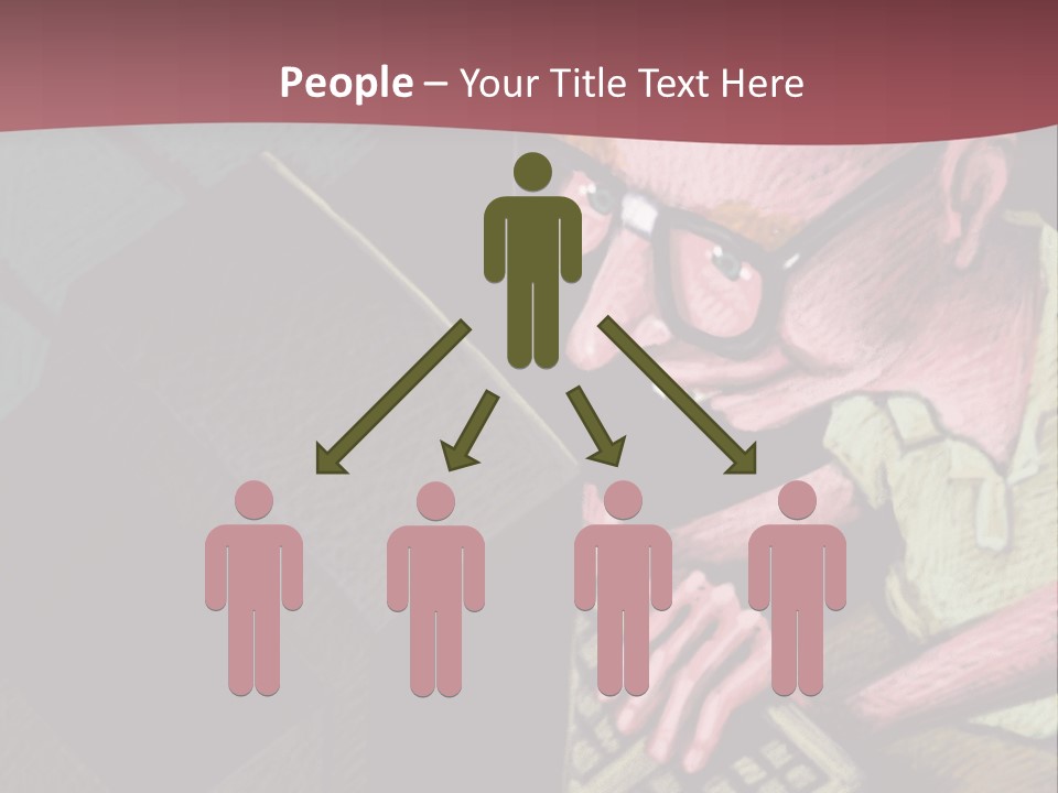 Background Box Art PowerPoint Template