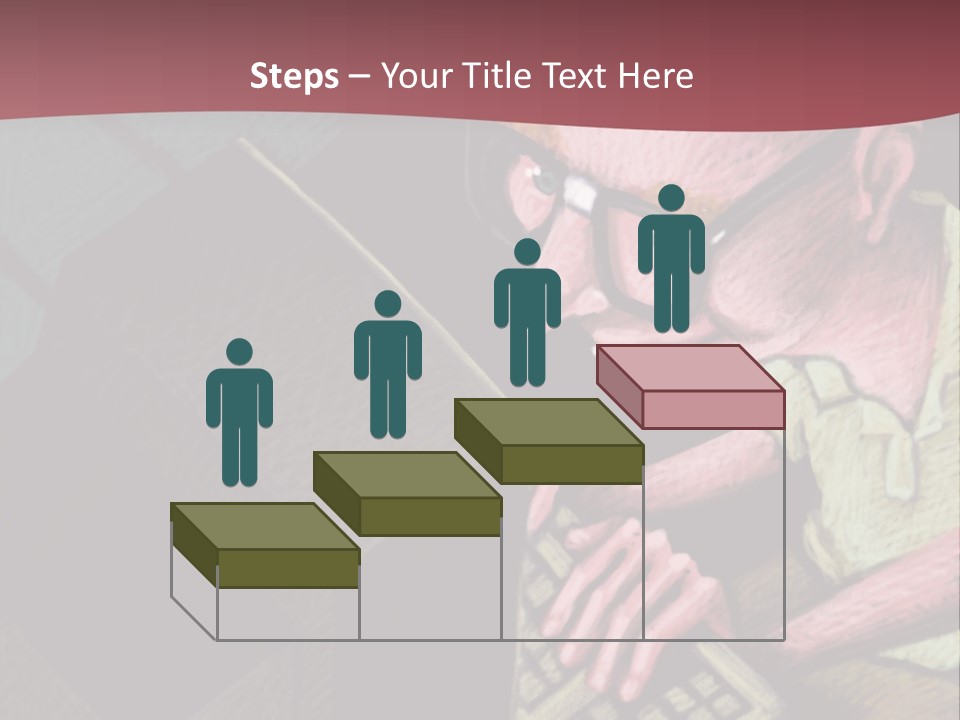 Background Box Art PowerPoint Template