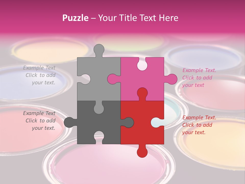 Party Isolated Invitation PowerPoint Template