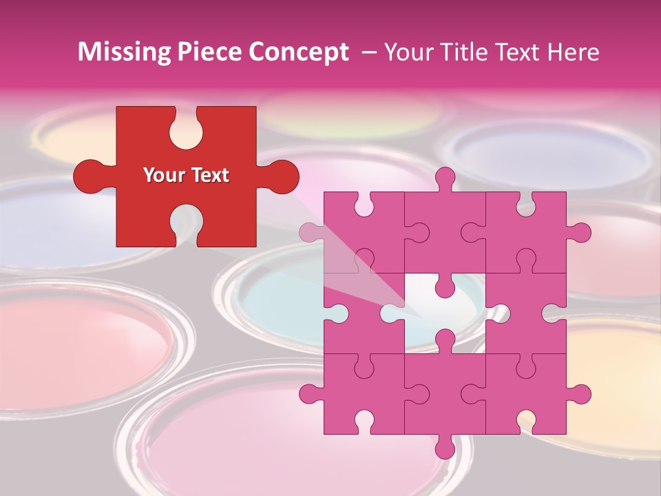 Party Isolated Invitation PowerPoint Template