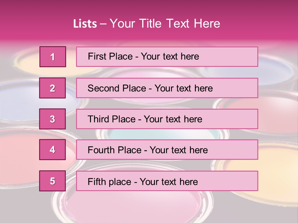 Party Isolated Invitation PowerPoint Template