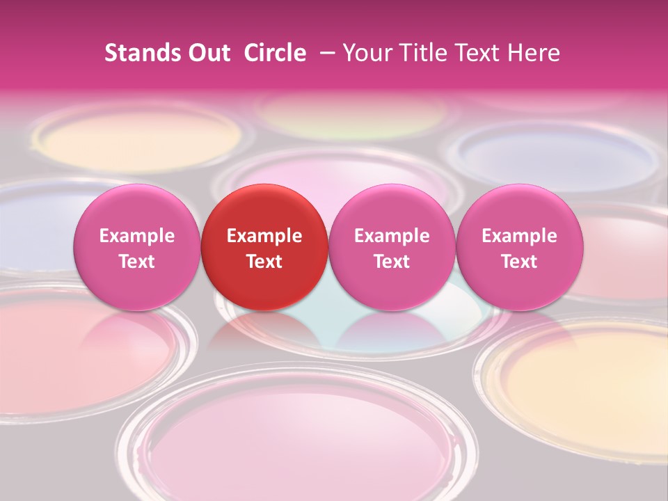 Party Isolated Invitation PowerPoint Template