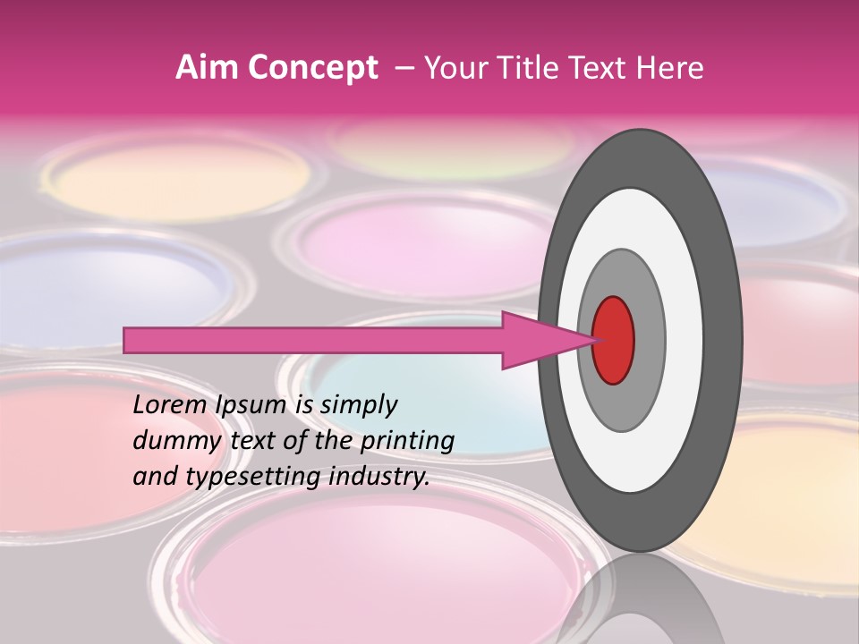 Party Isolated Invitation PowerPoint Template