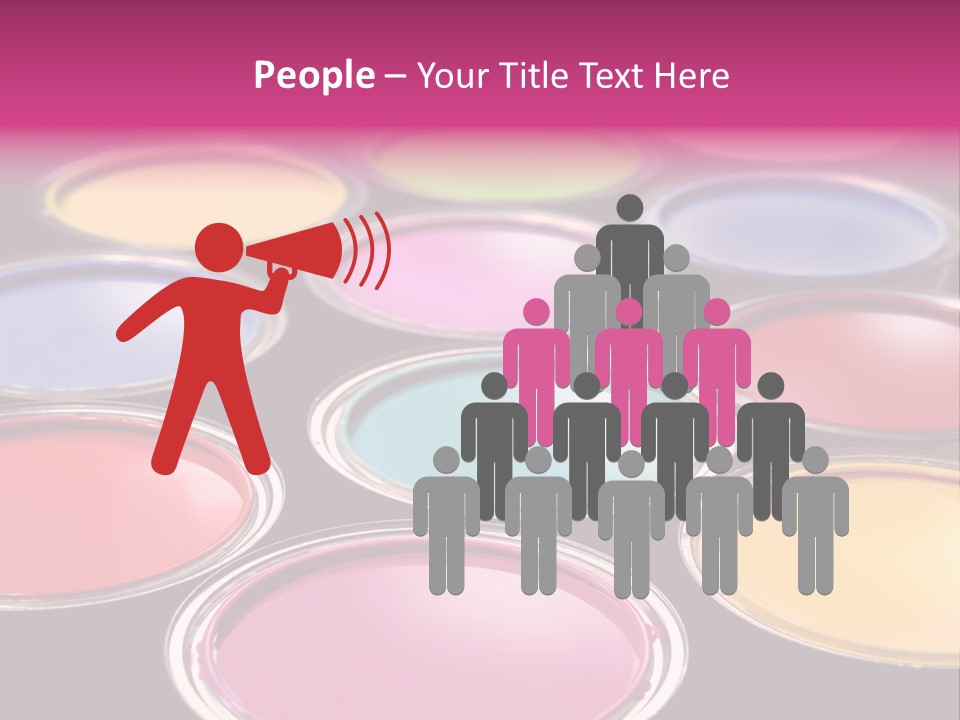 Party Isolated Invitation PowerPoint Template