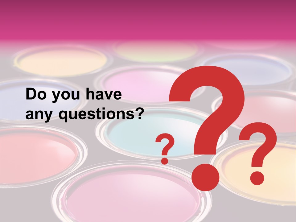 Party Isolated Invitation PowerPoint Template