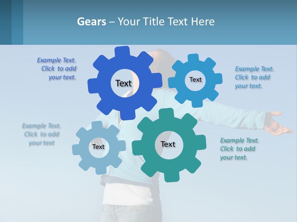 Invitation Bday Star PowerPoint Template