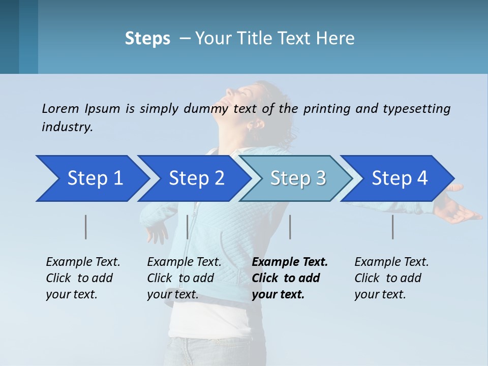 Invitation Bday Star PowerPoint Template