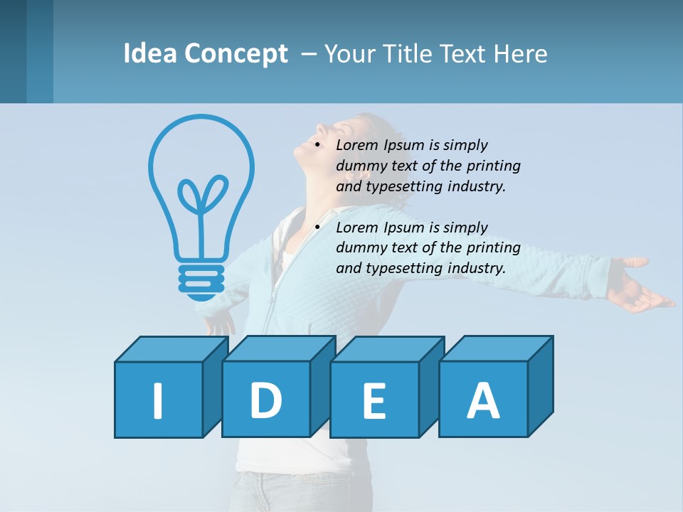 Invitation Bday Star PowerPoint Template