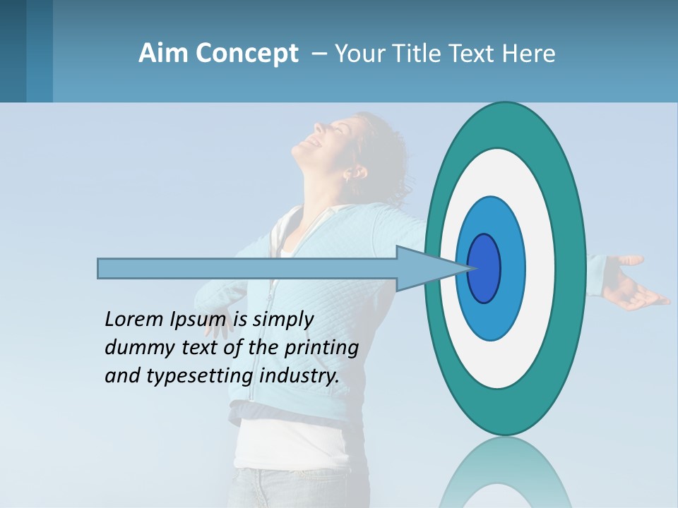 Invitation Bday Star PowerPoint Template