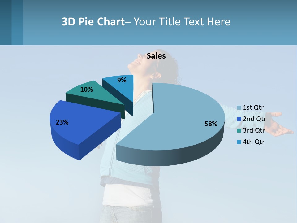 Invitation Bday Star PowerPoint Template