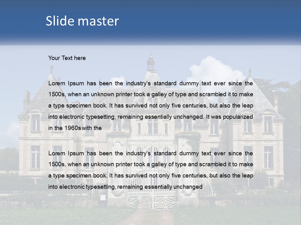 Decorated Flower Birthday PowerPoint Template