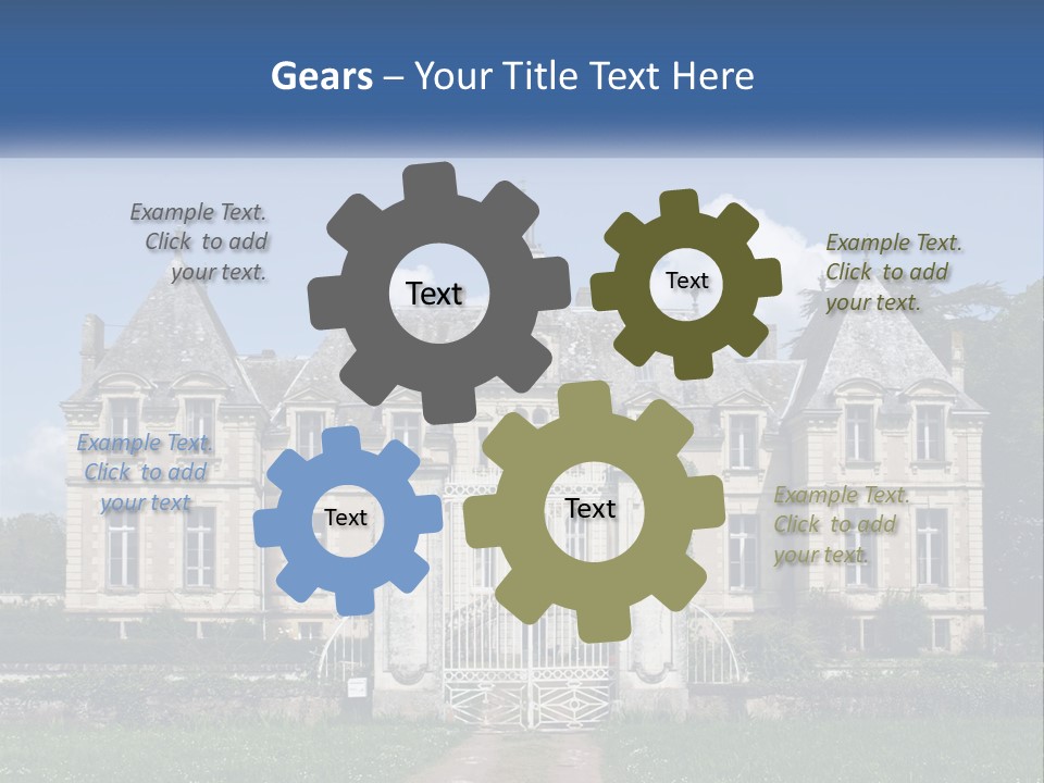 Decorated Flower Birthday PowerPoint Template