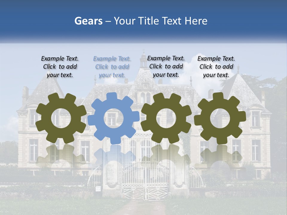 Decorated Flower Birthday PowerPoint Template