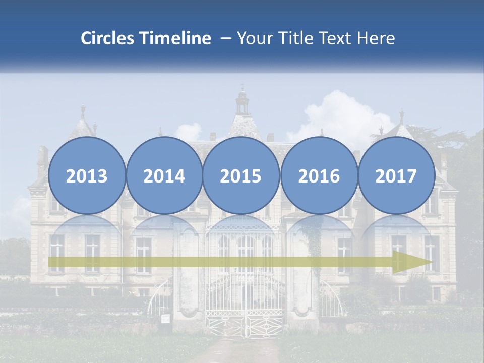 Decorated Flower Birthday PowerPoint Template