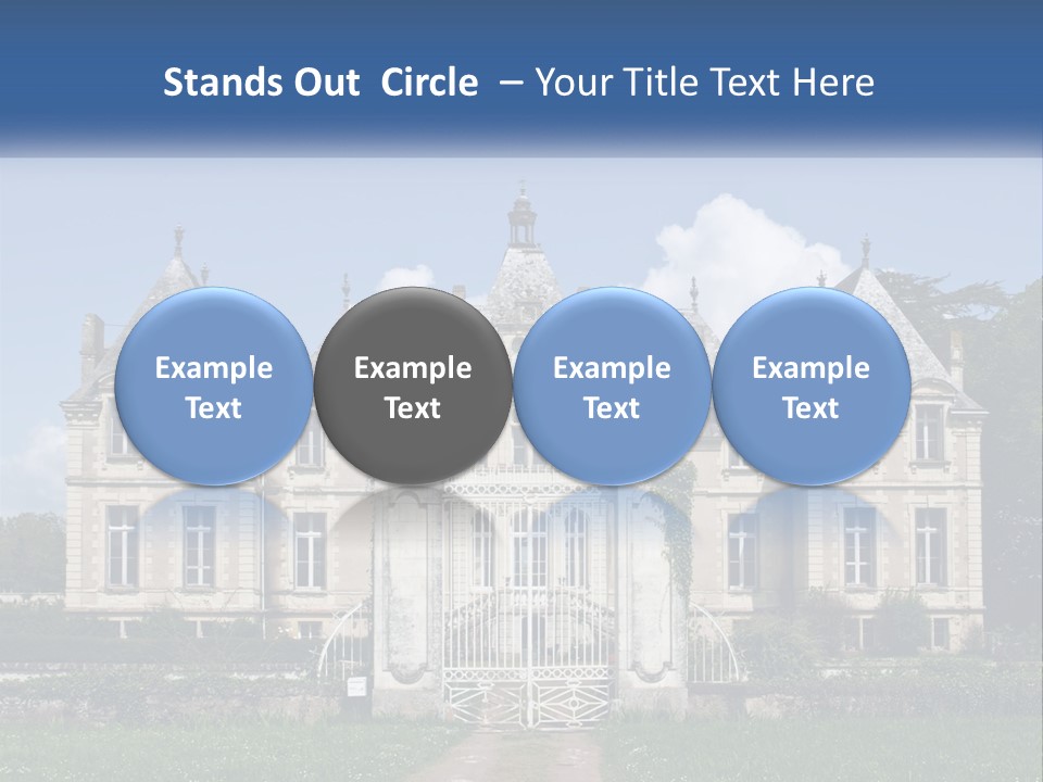 Decorated Flower Birthday PowerPoint Template