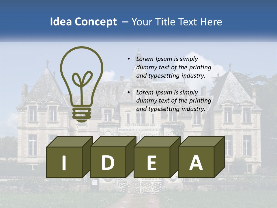 Decorated Flower Birthday PowerPoint Template