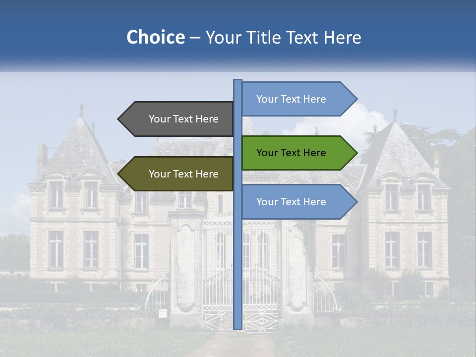 Decorated Flower Birthday PowerPoint Template