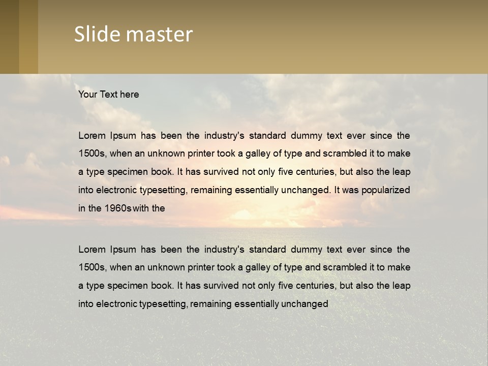 Background Happy Box PowerPoint Template