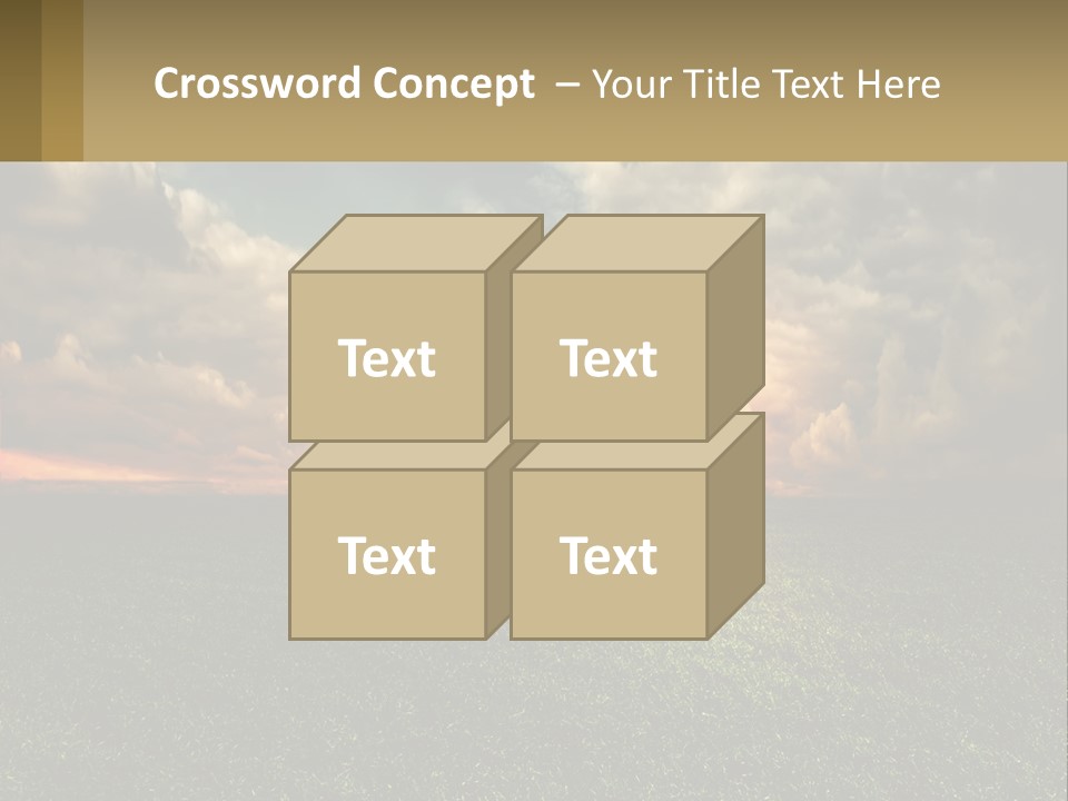Background Happy Box PowerPoint Template