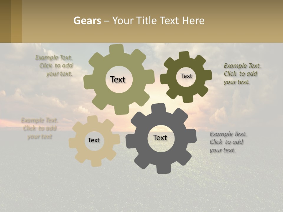 Background Happy Box PowerPoint Template