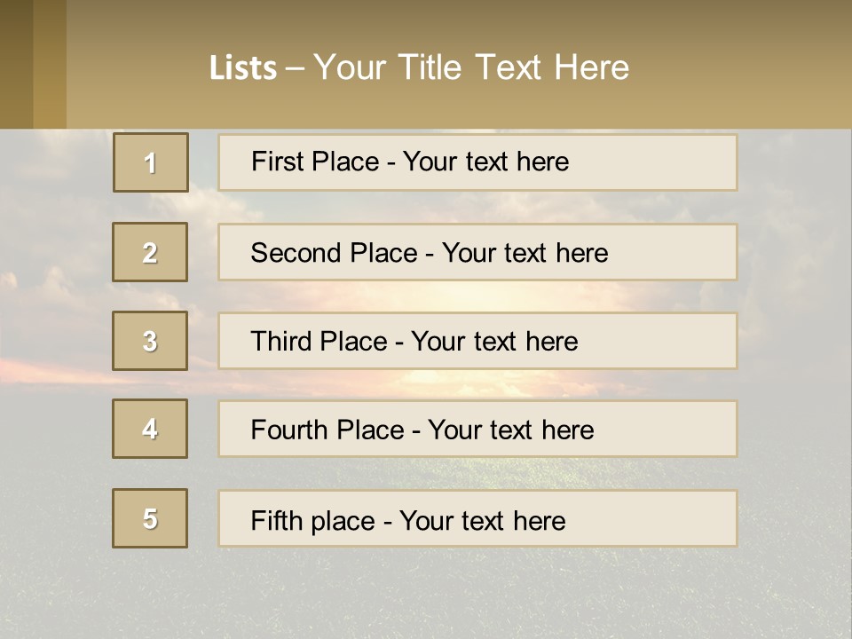 Background Happy Box PowerPoint Template