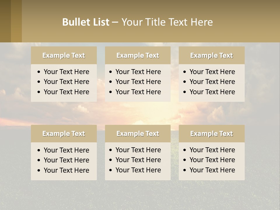 Background Happy Box PowerPoint Template