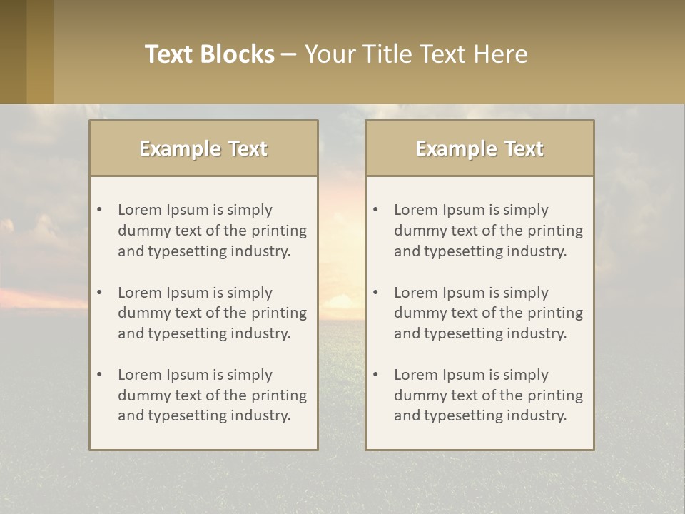 Background Happy Box PowerPoint Template