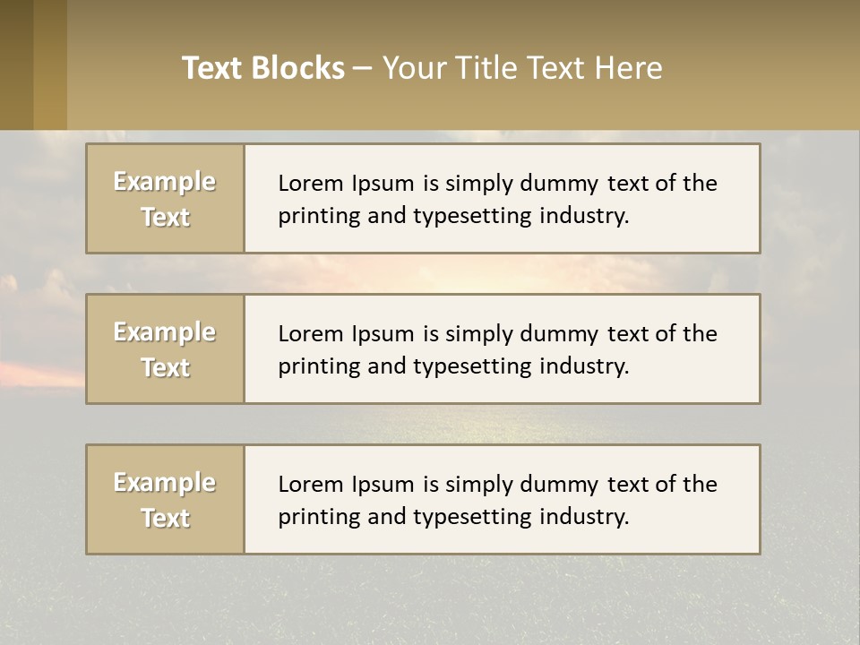 Background Happy Box PowerPoint Template