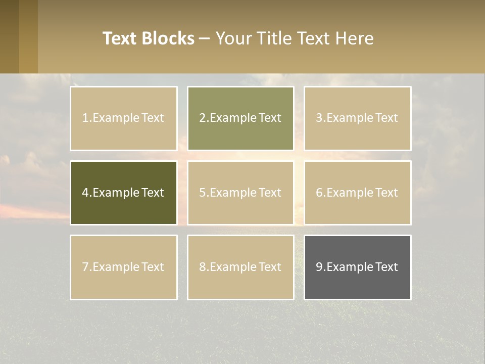 Background Happy Box PowerPoint Template