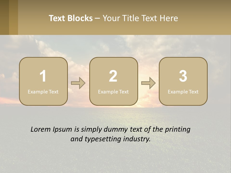 Background Happy Box PowerPoint Template