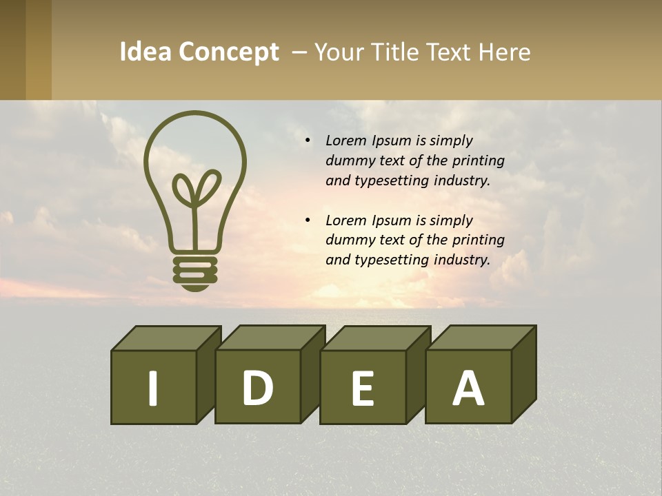 Background Happy Box PowerPoint Template